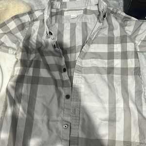 Burberry shirt sleeve button up